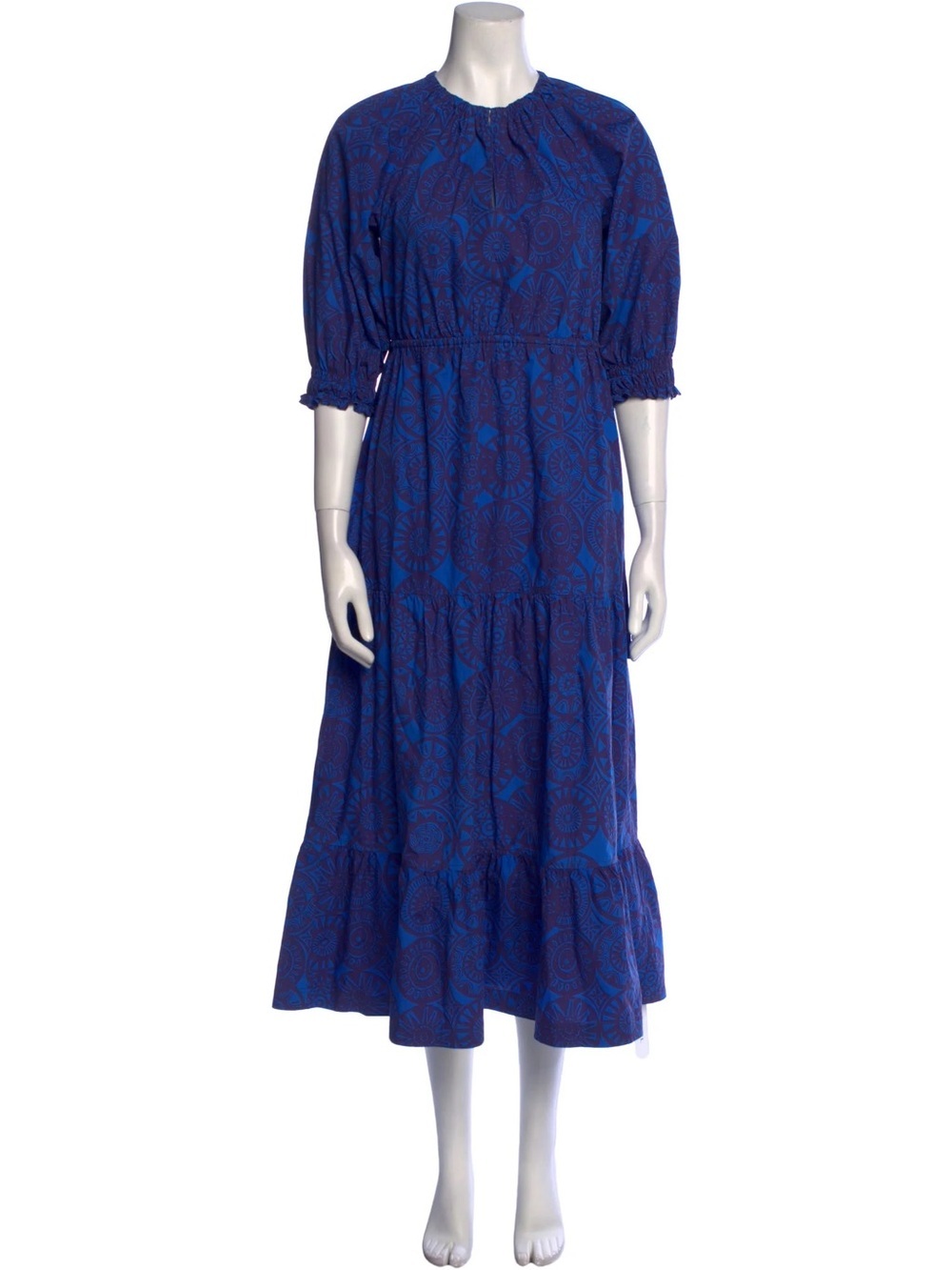 Marie Oliver Printed Midi Dress